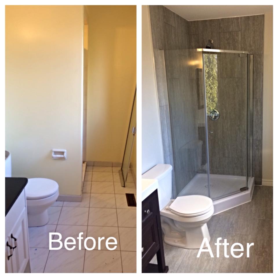 Before and After | Plumbing & Renovation Projects | Iron Horse Plumbing